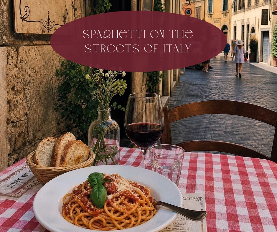 Spaghetti on the Streets of Italy